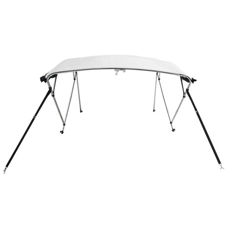 Biminitop 4 bogen met mesh zijwanden 243x(185-198)x137 cm 5