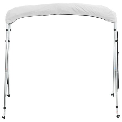 Biminitop 4 bogen met mesh zijwanden 243x(185-198)x137 cm 6