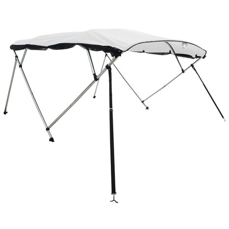 Biminitop 4 bogen met mesh zijwanden 243x(200-213)x137 cm 3