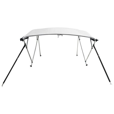 Biminitop 4 bogen met mesh zijwanden 243x(200-213)x137 cm 5