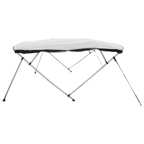 Biminitop 4 bogen met mesh zijwanden 243x(200-213)x137 cm 8