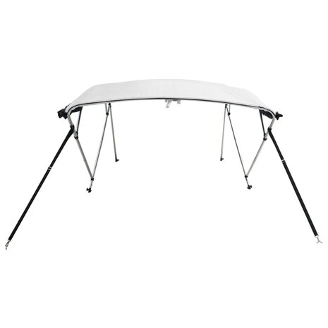 Biminitop 4 bogen met mesh zijwanden 243x(230-244)x137 cm 5