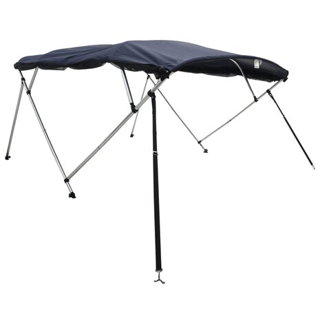 Biminitop 4 bogen met mesh zijwanden 243x(185-198)x137 cm 3