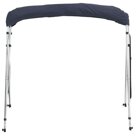 Biminitop 4 bogen met mesh zijwanden 243x(185-198)x137 cm 6