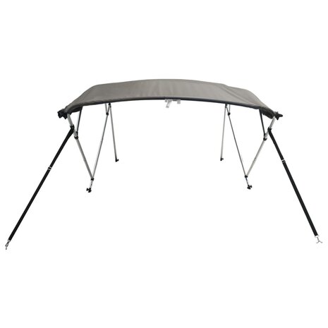 Biminitop 4 bogen met mesh zijwanden 243x(170-182)x137 cm 5