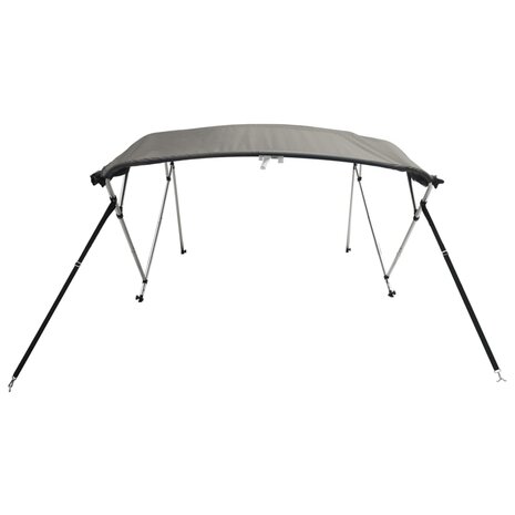 Biminitop 4 bogen met mesh zijwanden 243x(185-198)x137 cm 5