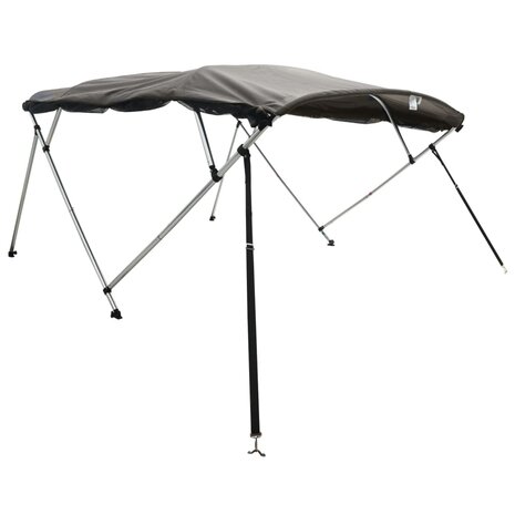 Biminitop 4 bogen met mesh zijwanden 243x(200-213)x137 cm 3
