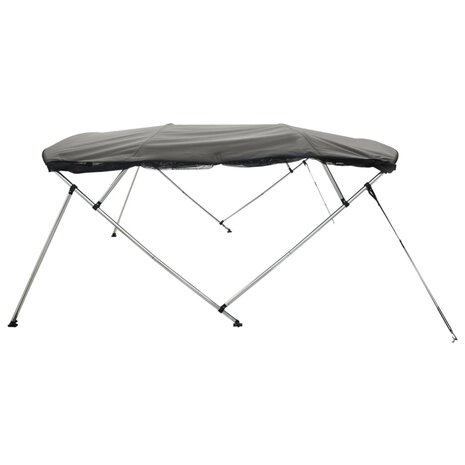 Biminitop 4 bogen met mesh zijwanden 243x(200-213)x137 cm 8