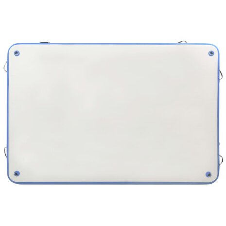 Vlot opblaasbaar 200x150x15 cm blauw en wit 4