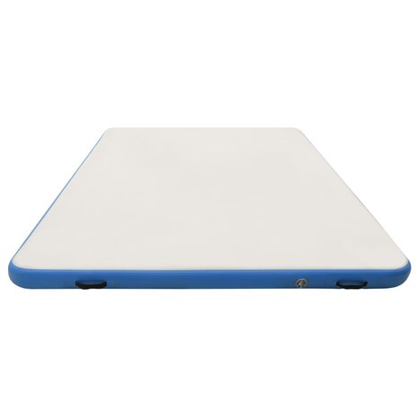 Vlot opblaasbaar 300x300x15 cm blauw en wit 4