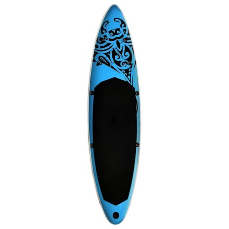 Stand Up Paddleboardset opblaasbaar 305x76x15 cm blauw 4