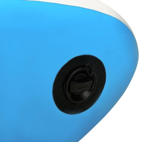Stand Up Paddleboardset opblaasbaar 320x76x15 cm blauw 9