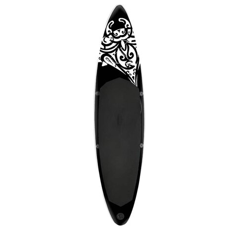 Stand Up Paddleboardset opblaasbaar 320x76x15 cm zwart 3