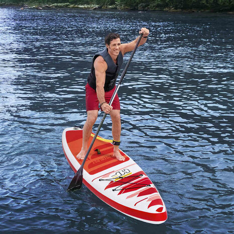 Bestway SUP Hydro-Force Fastblast Tech Set opblaasbaar 381x76x15 cm 1