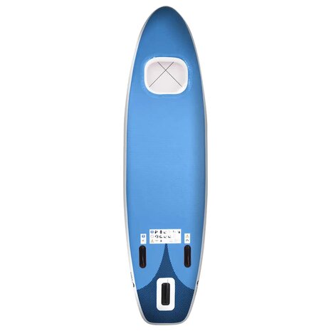 Stand Up Paddleboardset opblaasbaar 330x76x10 cm zeeblauw 4
