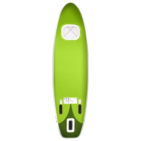 Stand Up Paddleboardset opblaasbaar 330x76x10 cm groen 4