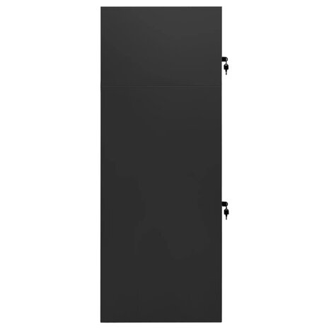Zadelkast 53x53x140 cm staal antracietkleurig    3