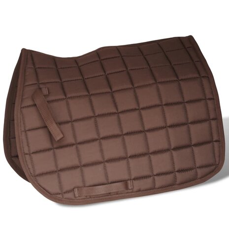Paardrijzadel 5-in-1 17,5&apos;&apos; 12 cm echt leer bruin 4
