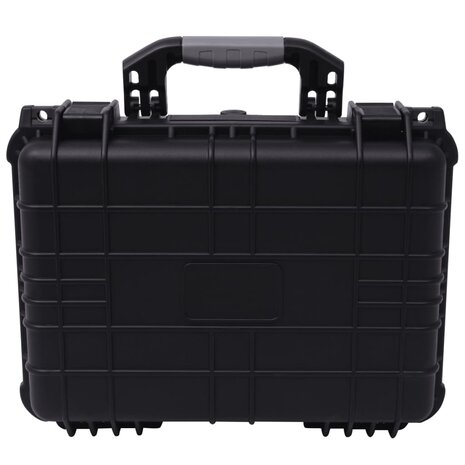 Beschermende materiaalkoffer 40,6x33x17,4 cm zwart   2