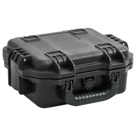 Flightcase draagbaar 30x24,5x12,5 cm PP zwart 1