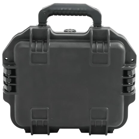 Flightcase draagbaar 30x24,5x12,5 cm PP zwart 2