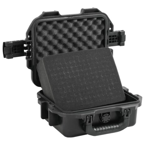 Flightcase draagbaar 30x24,5x12,5 cm PP zwart 4