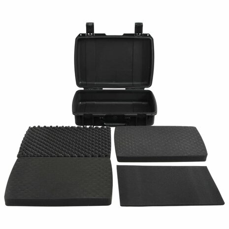 Flightcase draagbaar 50,5x37x14,5 cm PP zwart 5