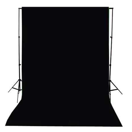 Achtergrond 300x300 cm katoen zwart  4