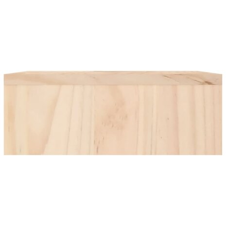 Monitorstandaard 100x27x10 cm massief grenenhout 7