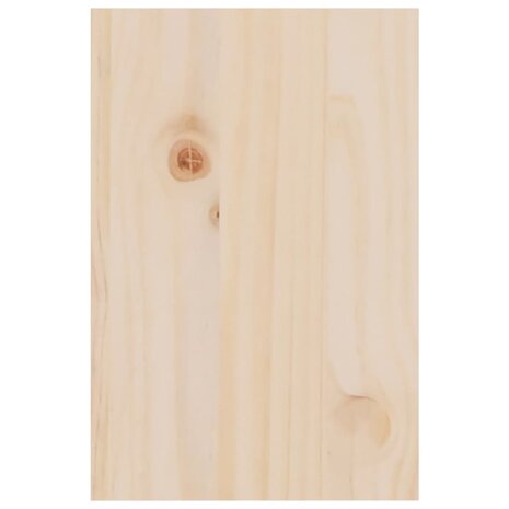 Monitorstandaard 81x20x30 cm massief grenenhout 8