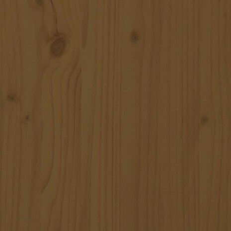Monitorstandaard 100x27x15 cm massief grenenhout honingbruin 7