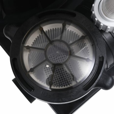 Zandfilter met 7 instellingen en 1000 W pomp blauw en zwart 7