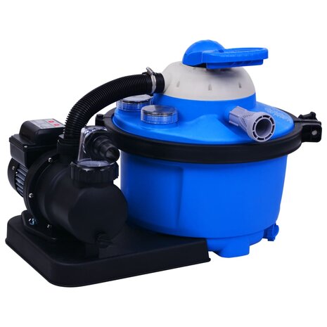 Zandfilterpomp met timer 450 W 25 L 2