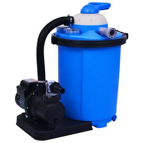 Zandfilterpomp met timer 550 W 50 L 2