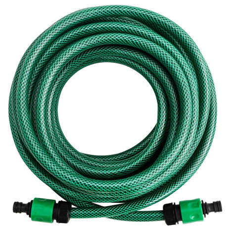 Zwembadslang 30 m PVC groen 2