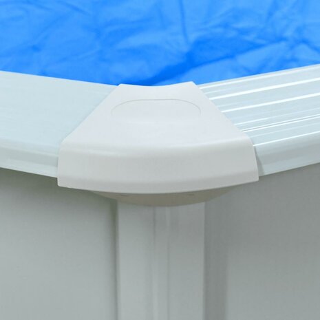 Zwembad met zandfilterpomp en ladder 610x360x120 cm 9