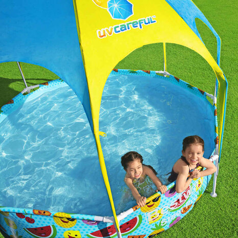 Bestway Steel Pro Kinderzwembad uv Careful bovengronds 244x51 cm 6