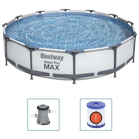 Bestway Steel Pro MAX Zwembadset 366x76 cm 2