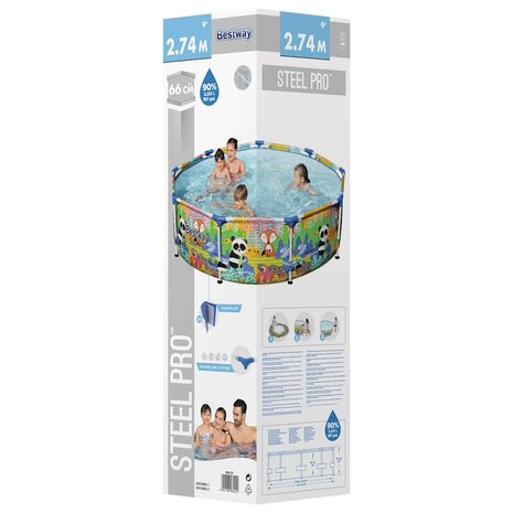 Bestway Steel Pro MAX Zwembad 274x66 cm 3