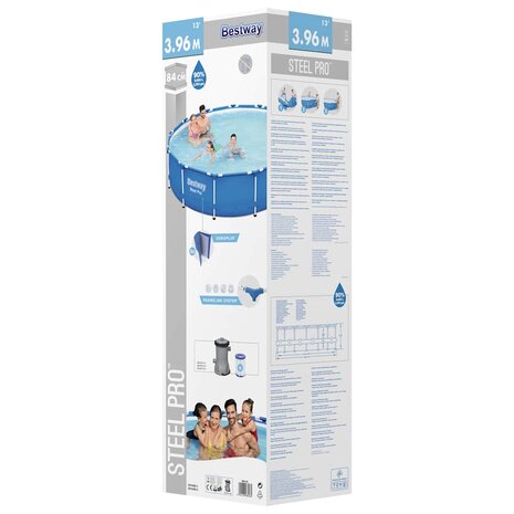 Bestway Steel Pro Zwembad frame 396x84 cm 5