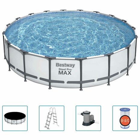 Bestway Steel Pro MAX Zwembadset 549x122 cm 1