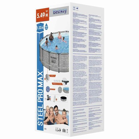 Bestway Power Steel Zwembad 549x122 cm 8