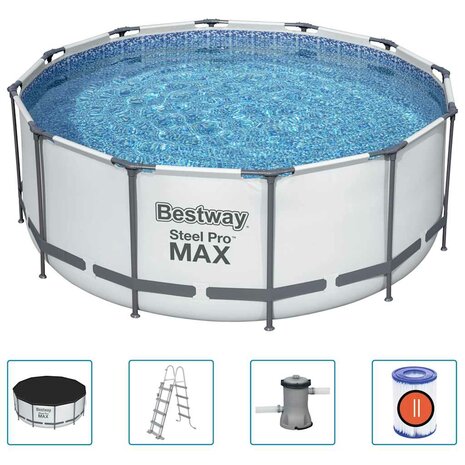 Bestway Steel Pro MAX Zwembadset rond 366x122 cm 2