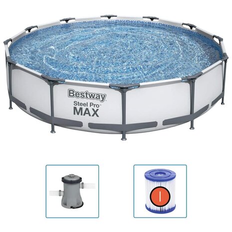 Bestway Steel Pro MAX Zwembadset 366x76 cm 2