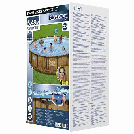 Bestway Zwembadset Power Steel 549x122 cm 9