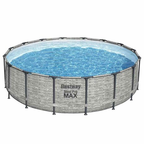 Bestway Zwembad Power Steel rond 488x122 cm 3