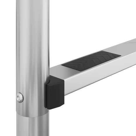 Zwembadladder 54x38x158 cm 304 roestvrijstaal 5