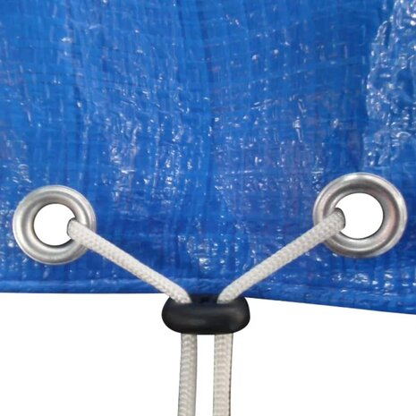 Zwembadhoezen 2 st voor 360-367 cm bovengrondse zwembaden rond 5