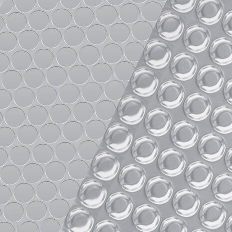 Zwembadhoes 488x244 cm PE zilverkleurig 4