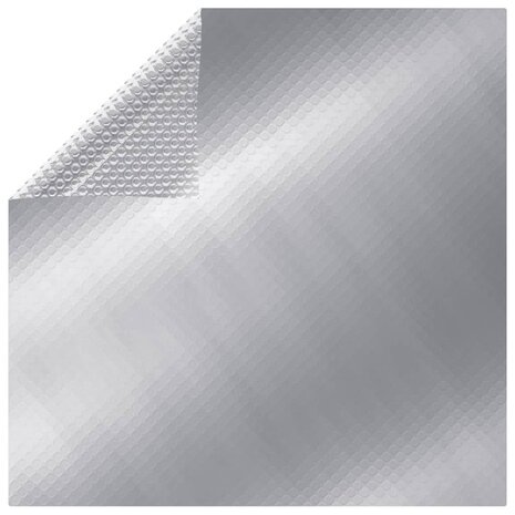 Zwembadhoes rechthoekig 500x300 cm PE zilverkleurig 1